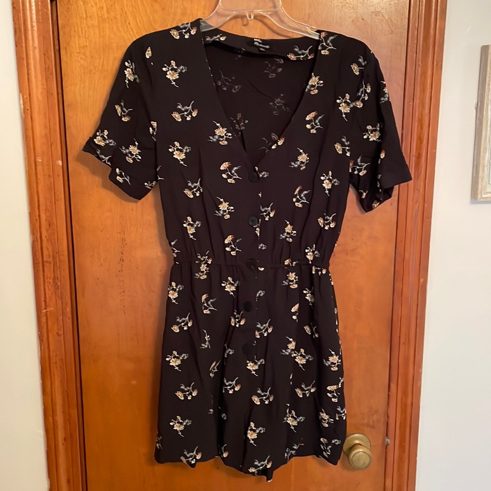 Madewell Floral Romper